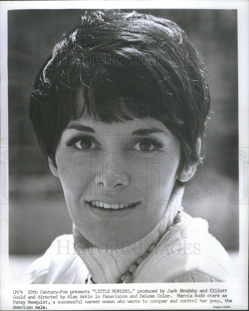 1971 Press Photo Marcia Rodd "Little Murders" - Historic Images