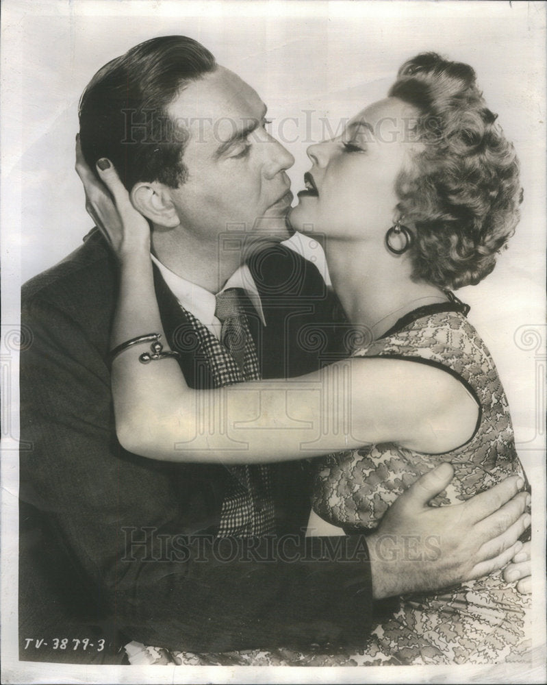 1955 Press Photo Edmond O'Brien Old Em's Kentucky Home - Historic Images