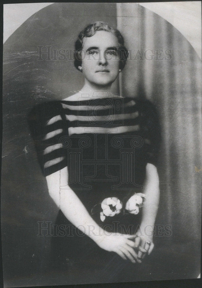 1936 Mrs. Henry Robert un-opposed candidate for the office of Presid - Historic Images