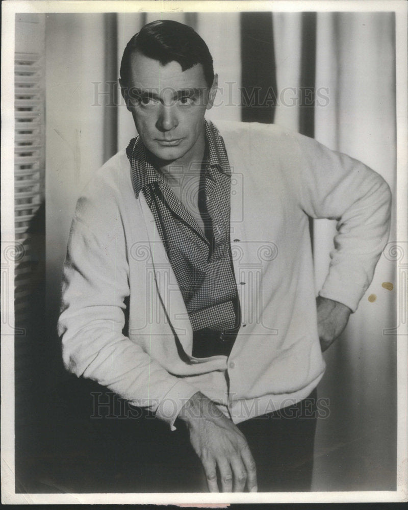 1958 Harry Townes American Film &amp; Television Actor - Historic Images