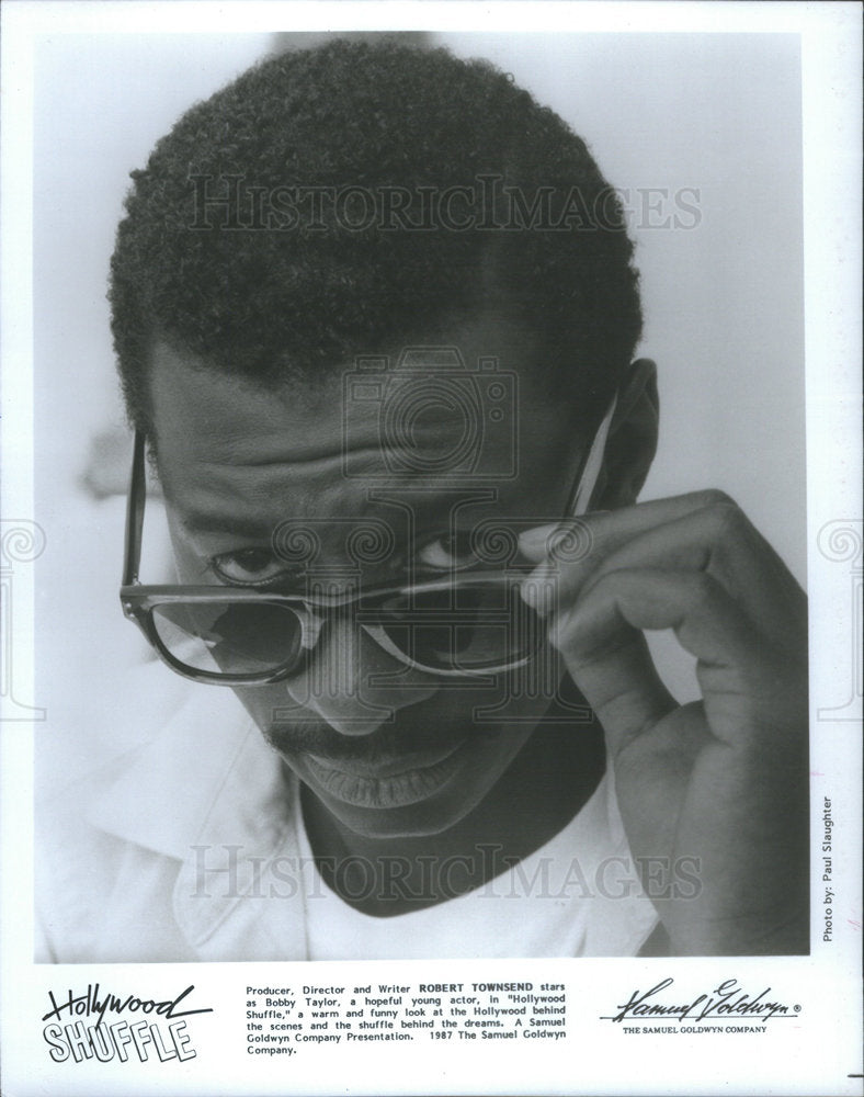1987 Press Photo Robert Townsend American Film Actor & Director - Historic Images