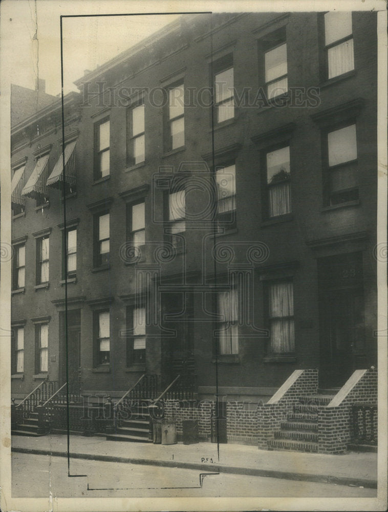 1928 New York Residence Of Governor Alfred Smith  - Historic Images