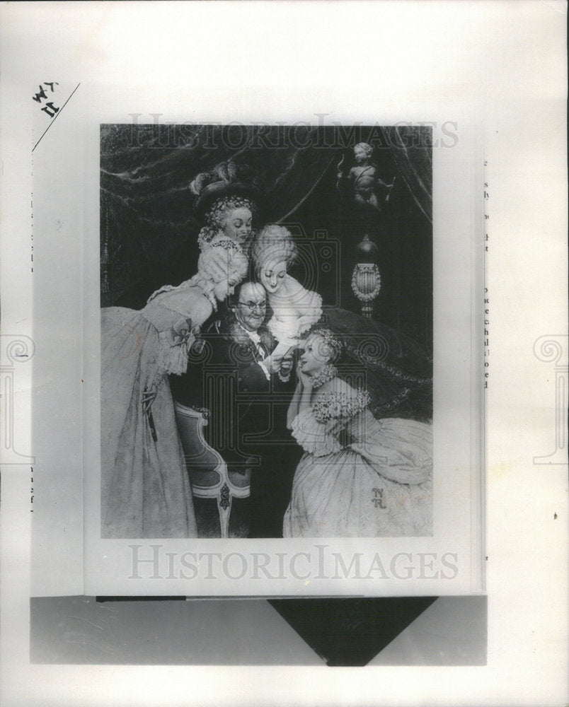 1976 Norman Rockwell's Ben Franklin and Friends - Historic Images