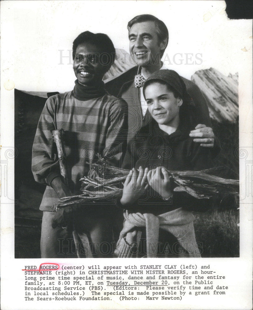 1978 Press Photo Fred Rogers "Mister Rogers Neighborhood" - Historic Images