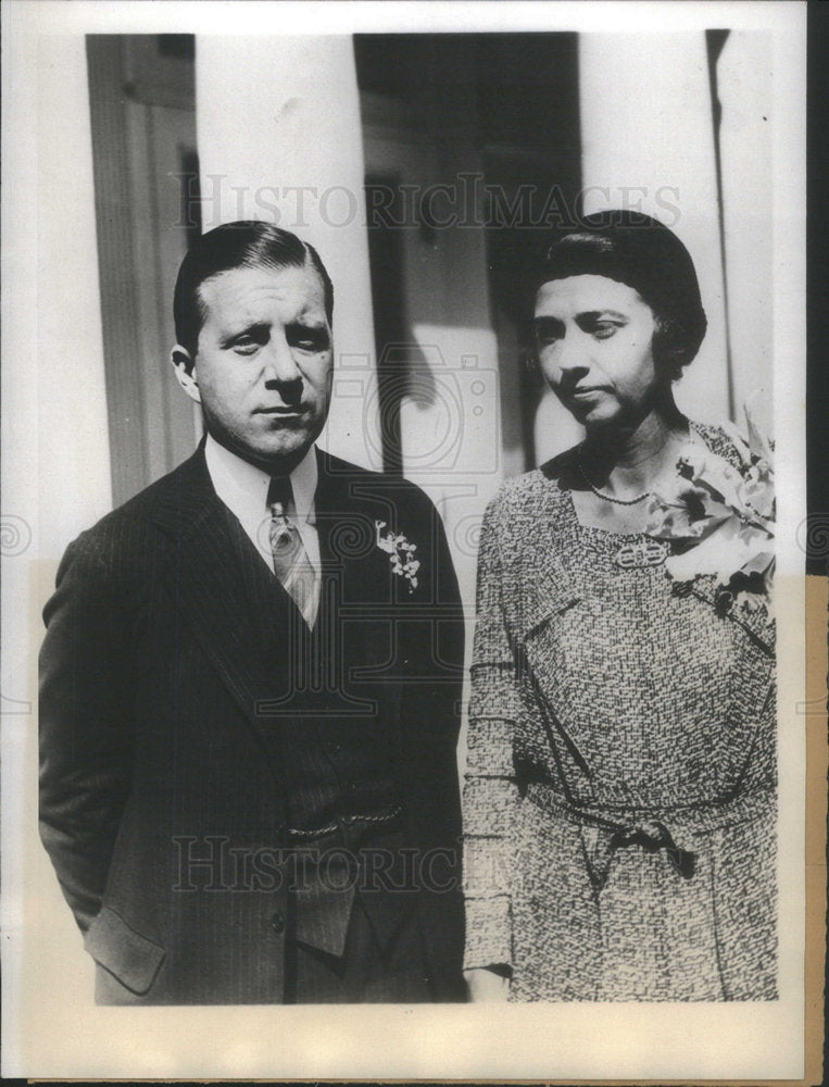 1931 William Roceefeller Greenwich Bride Marv Boyer - Historic Images