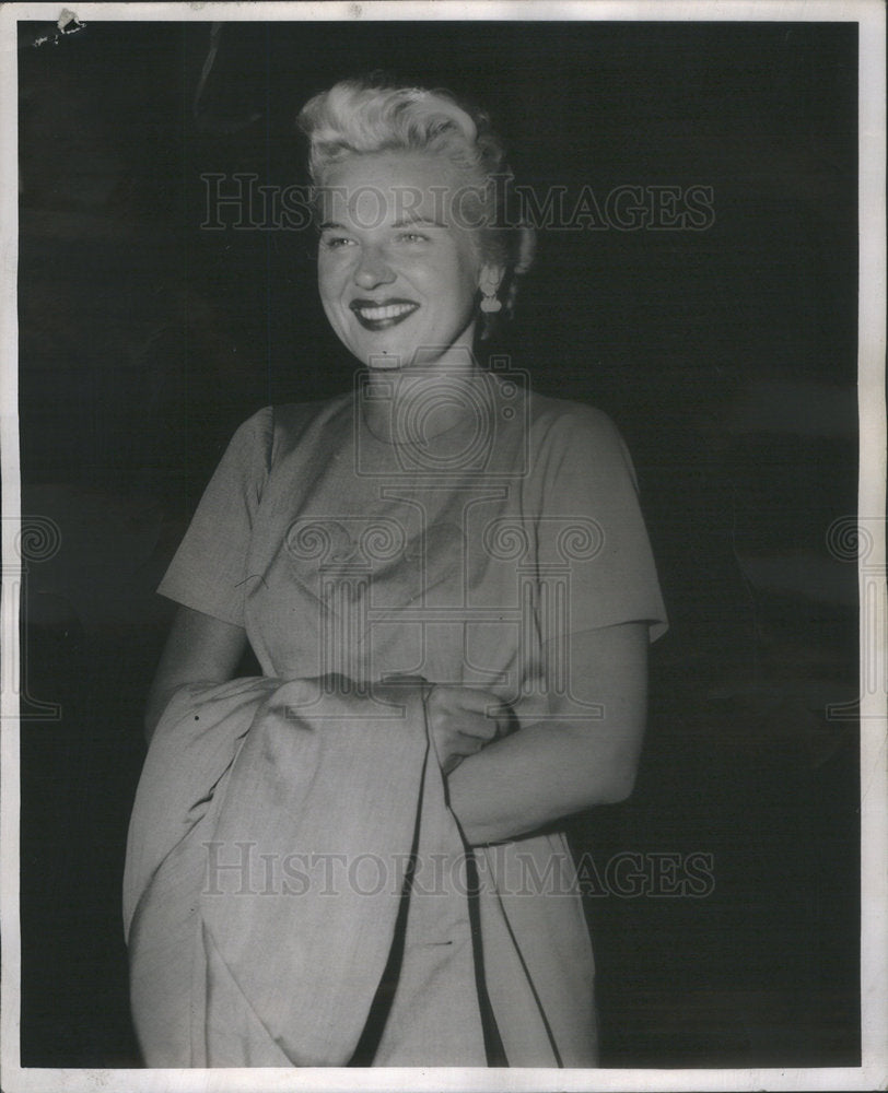 1954 Barbara Rockefeller Wife Winthrop Chicago - Historic Images