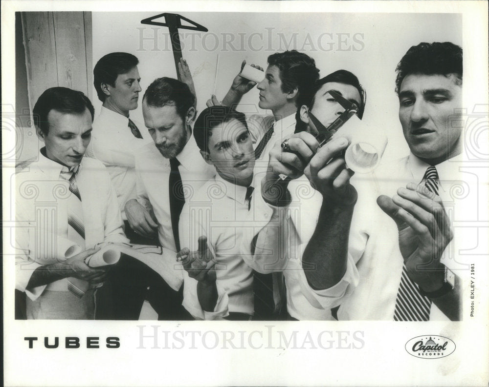 1983 Press Photo The Tubes Find Success After Eleven Years - Historic Images