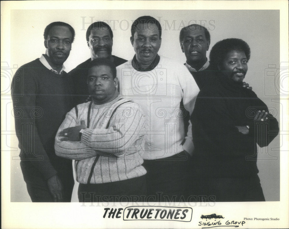 Press Photo The Truetones Singing Group - Historic Images