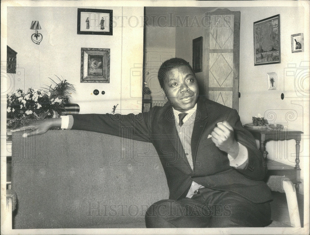 1964 Congo Moise Tshombe Dynamic Leader President Katanga - Historic Images