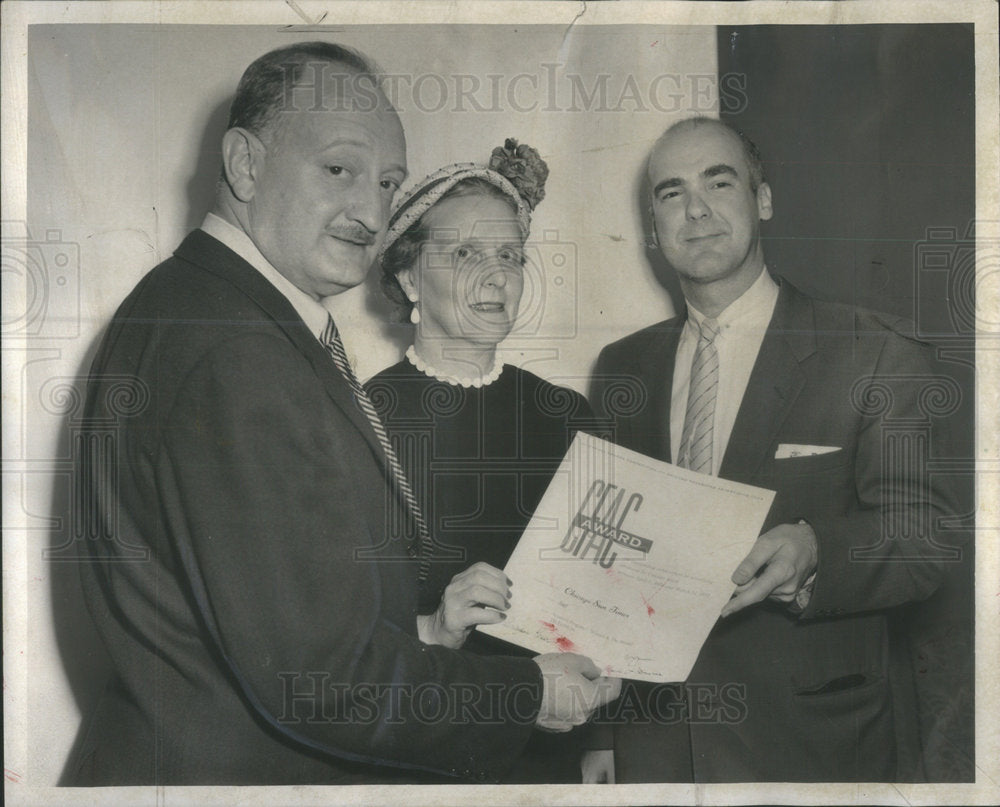 1955 Florence Mueller Sun-Times Women World - Historic Images