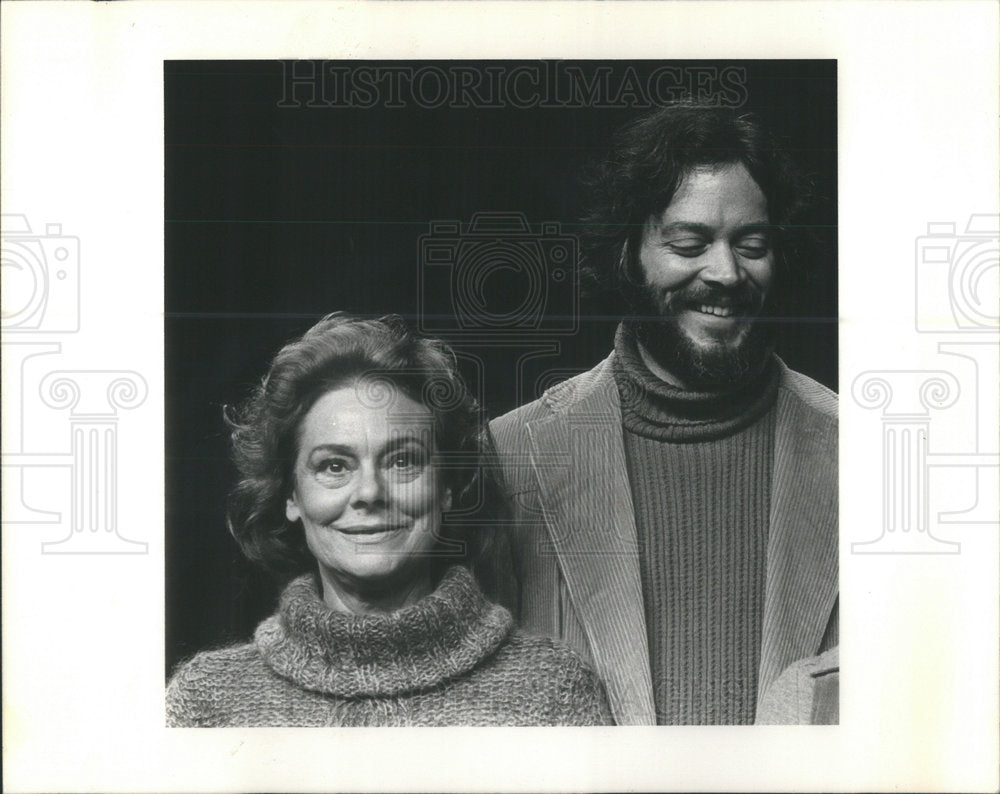 1977 Press Photo Irene Worth - Historic Images