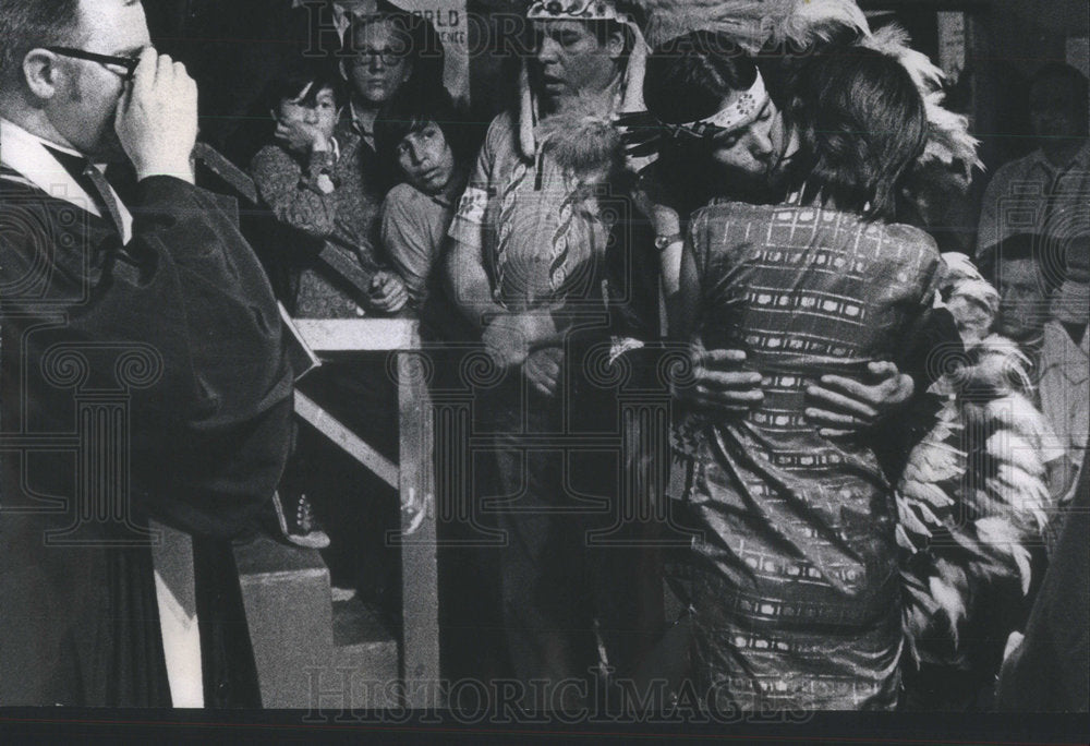 1970 Press Photo Richard Lupke Bill Wiggin Ronald Joseph Winters - Historic Images