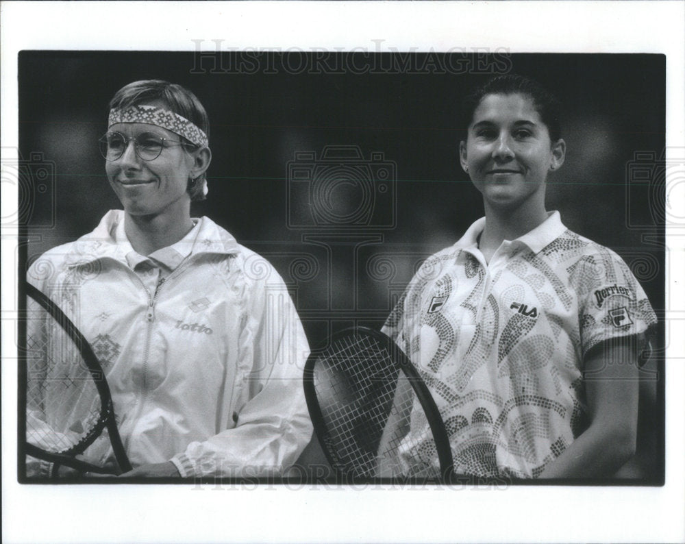 1993 Press Photo United States Tennis Players Monica Seles Germany - RSC46623 - Historic Images