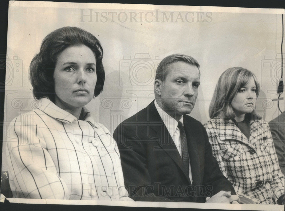 1966 Press Photo Charles Percy Charles Percy Sharon Percy - Historic Images