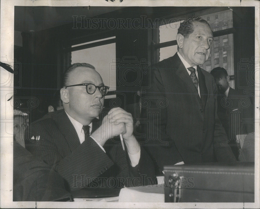 1962 Press Photo NY Attorney And Author Of My Life In Court Louis Nizer - Historic Images