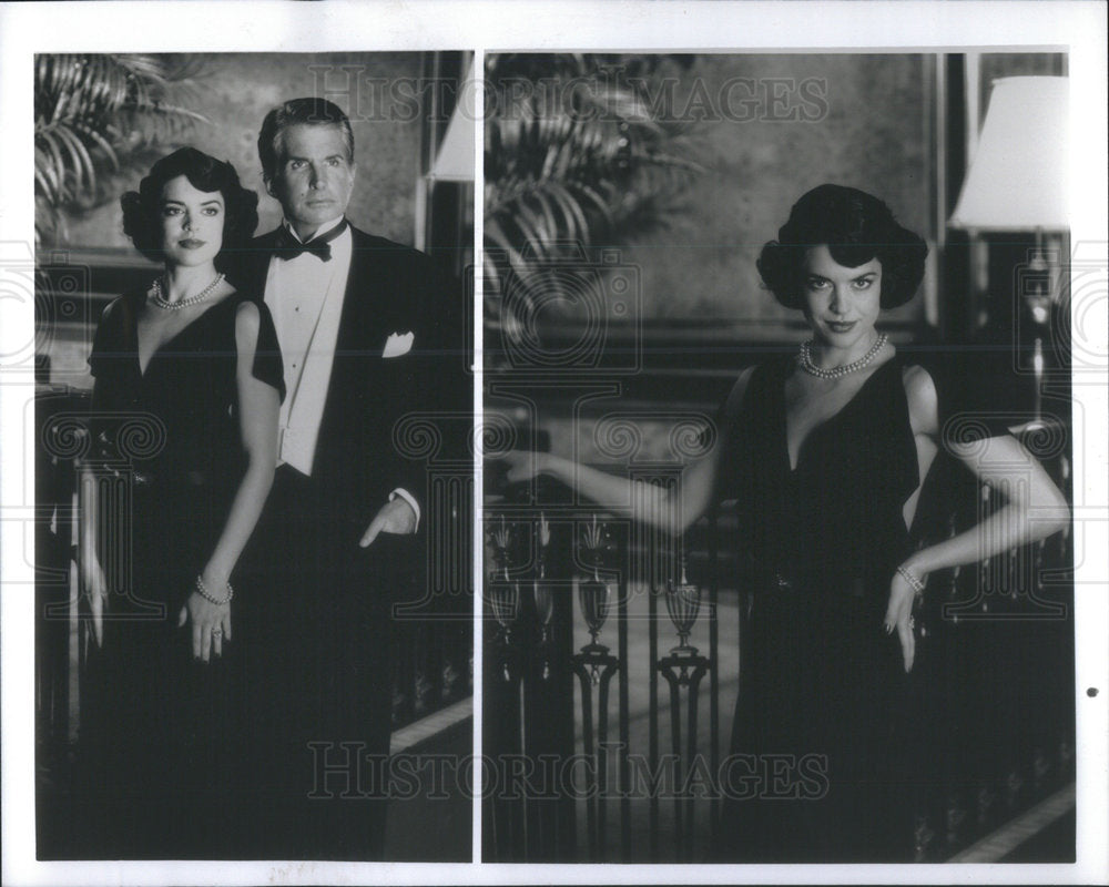 1995 Press Photo Lisa Rinna & George Harrison - RSC47031 - Historic Images