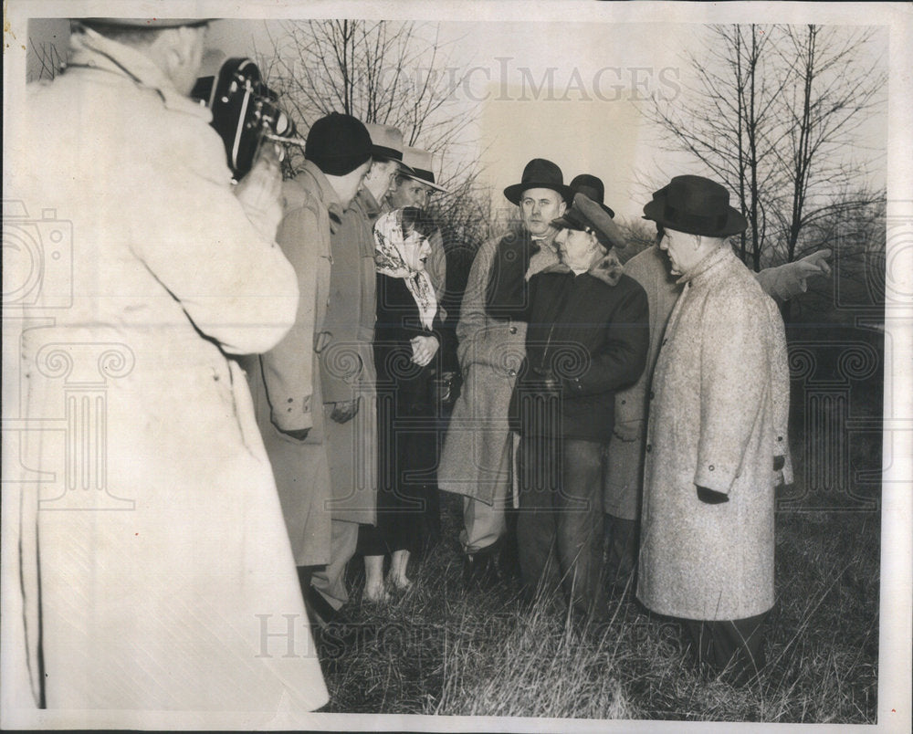 1956 Press Photo John &amp; Anton Scheussler &amp; Robert Peterson murdered - Historic Images