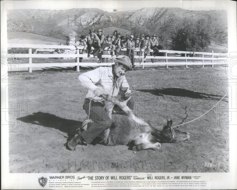 1952 Actor And Cowboy Will Rogers Jr. In &quot;The Story Of Will Rogers&quot; - Historic Images