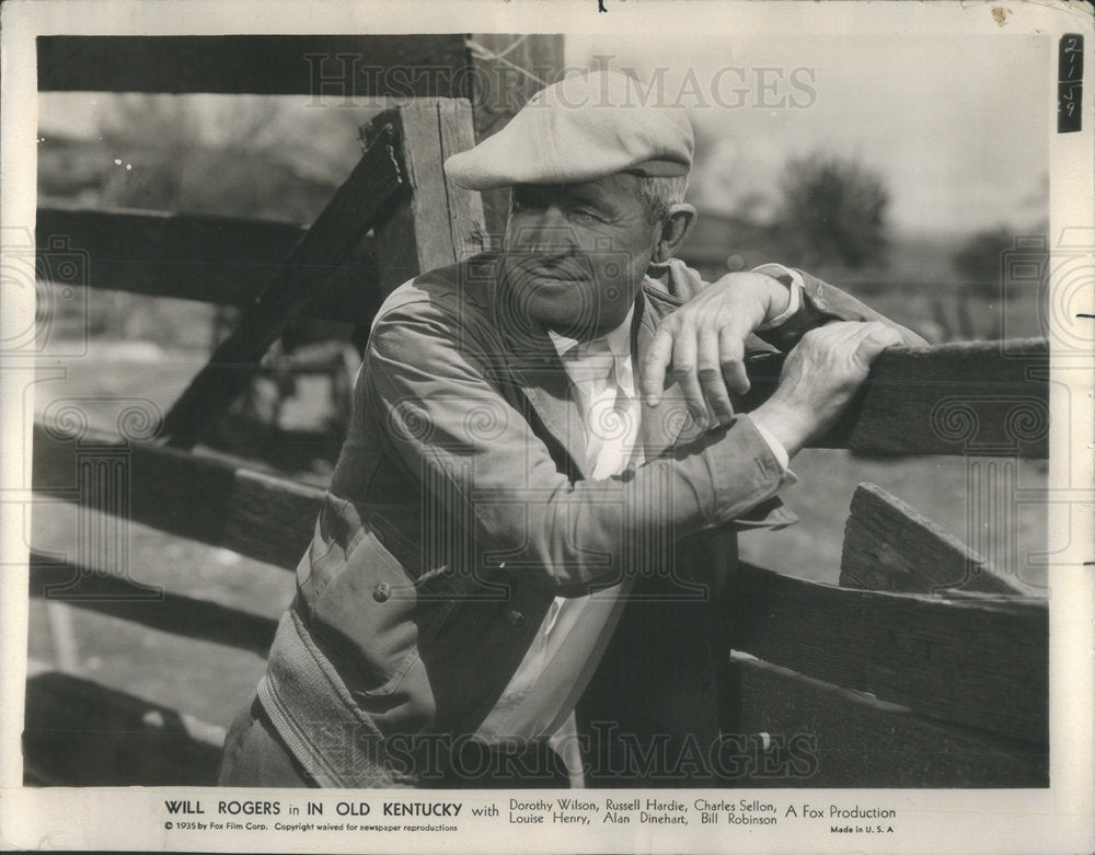 1974 Will Rogers Actor In Old Kentucky Cowboy Western Film Movie - Historic Images