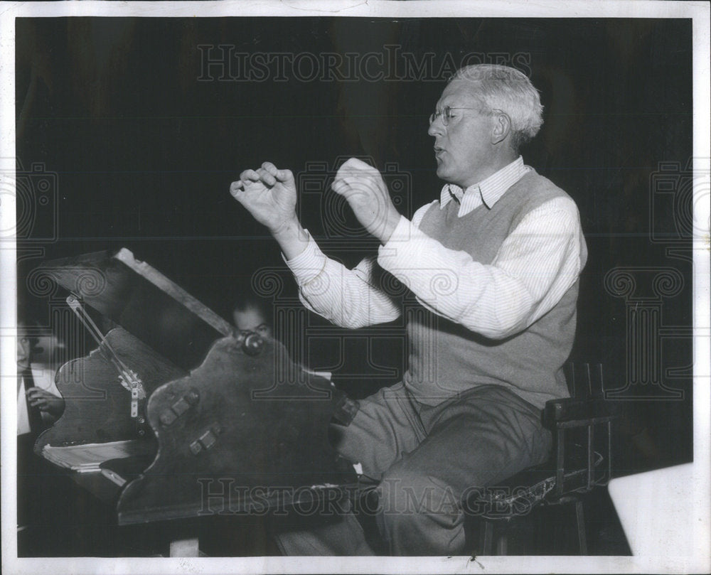 1959 Artur Rodzi?ski Polish Classical Music Conductor - Historic Images