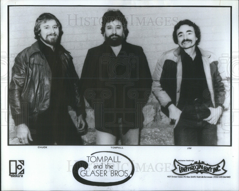 1980 Press Photo Tompall and the Glaser Bros - Historic Images