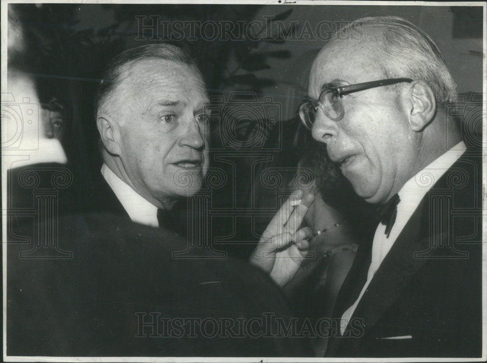 1959 Washington Party Politicians Walter Robertson Lewis L. Strauss - Historic Images