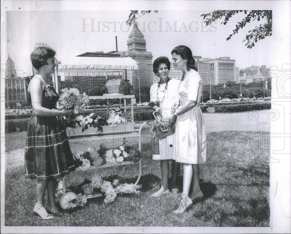 1962 Mrs. Gail Kirk Bennett Mr.Ross Robbins and Mrs. Jack Westrick - Historic Images