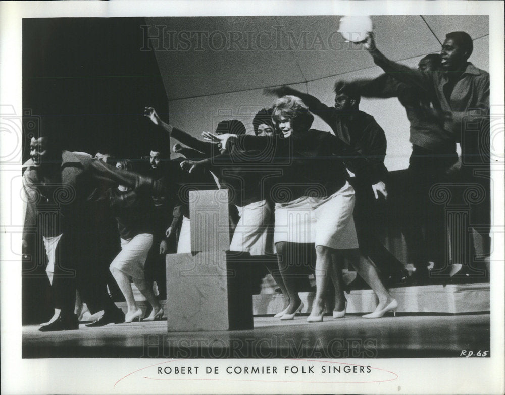 1969 Robert De Cormier Folk Singers Orchestra Hall-Historic Images