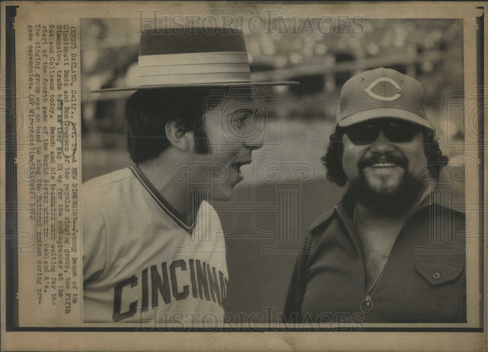 1972 Press Photo Ron Townson American Singer & Actor - Historic Images