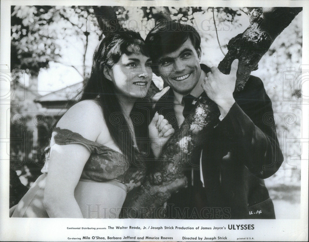1967 Press Photo Maurice Roeves and Barbara Jefford "Ulysses" - Historic Images
