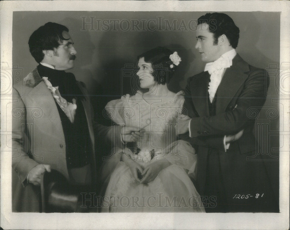 Press Photo Walter McGrail, June Collyer, Charles Rogers - Historic Images