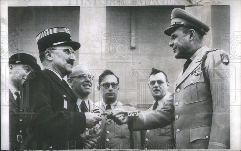1953 Press Photo Matthew Ridgway United States Army General - Historic Images