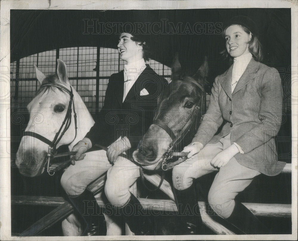 1950 Ann Lawton Highland Park Elizabeth Elting Lake Forest - Historic Images