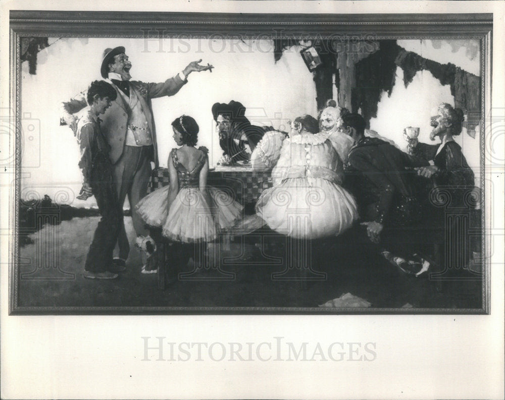 1984 Press Photo Norman Percevel Rockwell - Historic Images