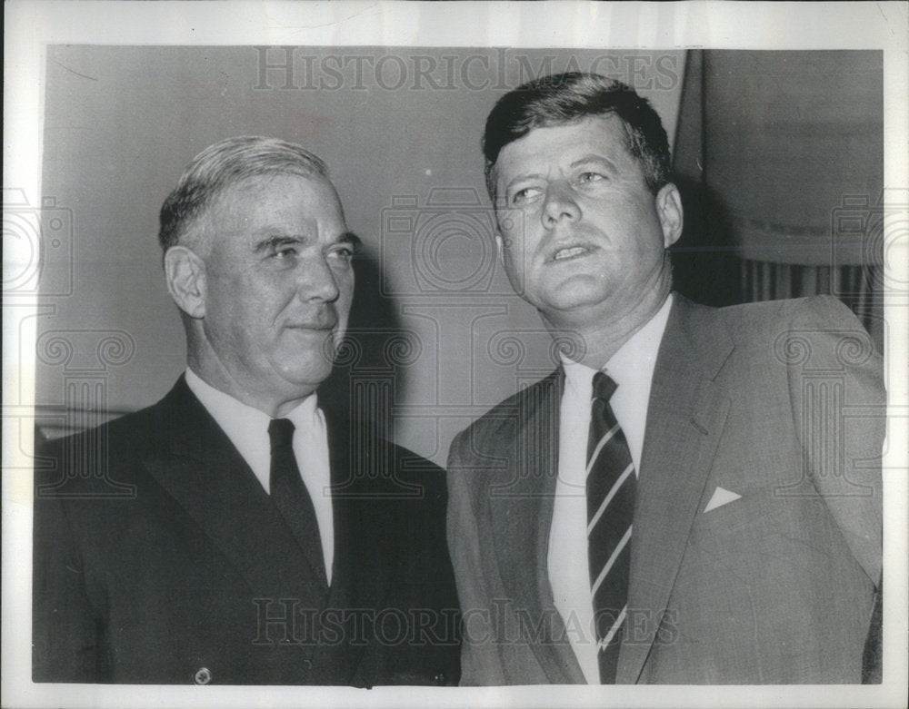 1961 James Van Fleat President Kenned White House Washington Chief - Historic Images