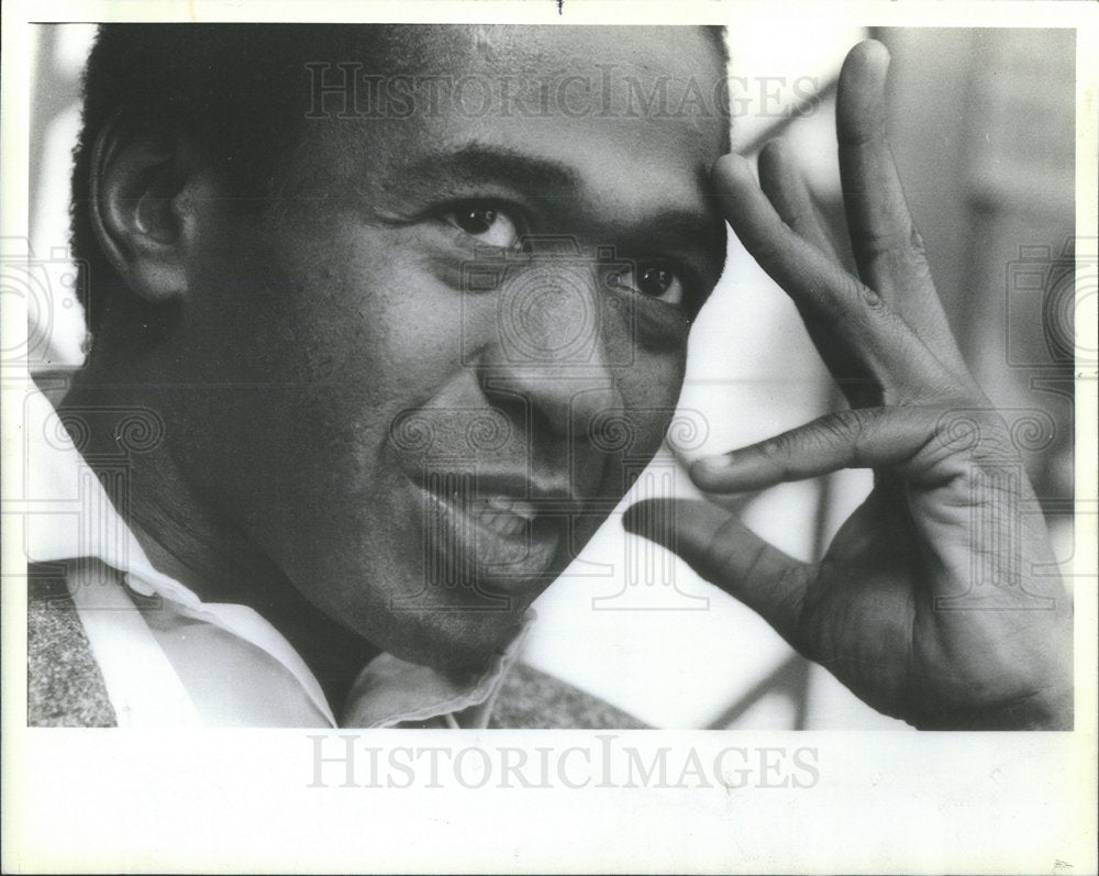 1983 Press Photo Actor Singer Dancer Ben Vereen - Historic Images