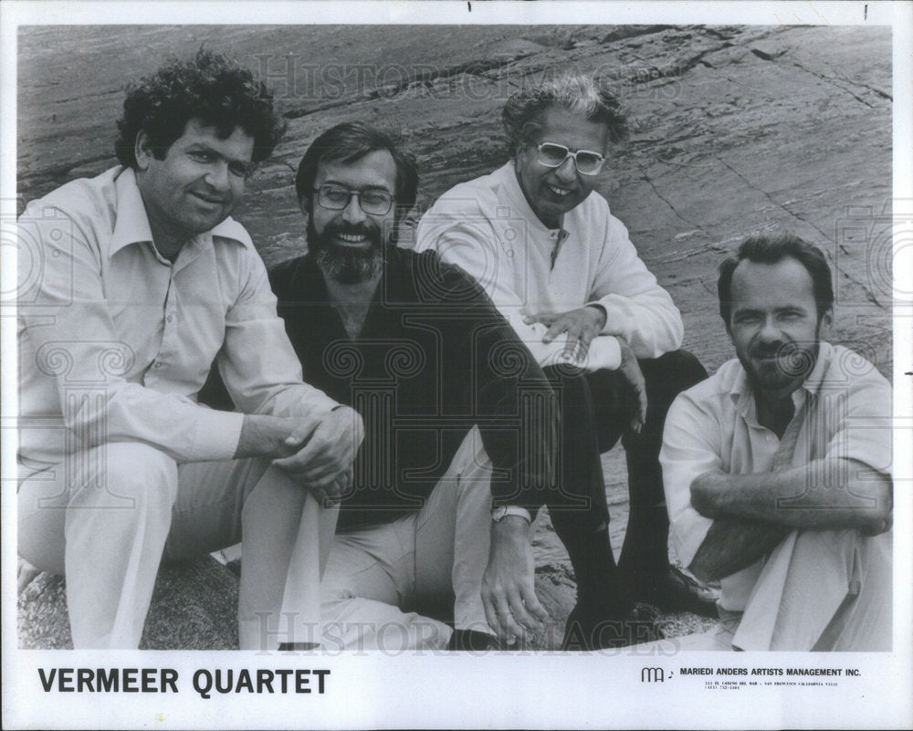 1984 Press Photo VERMEER QUARTET STRING QUARTET - Historic Images
