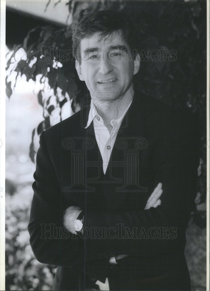 1991 Press Photo Sam Waterston Star NBC Television Drama Civil Right Struggle - Historic Images