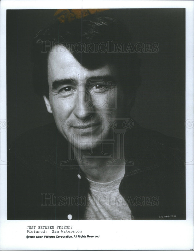 1986 Press Photo Actor Sam Waterston - Historic Images