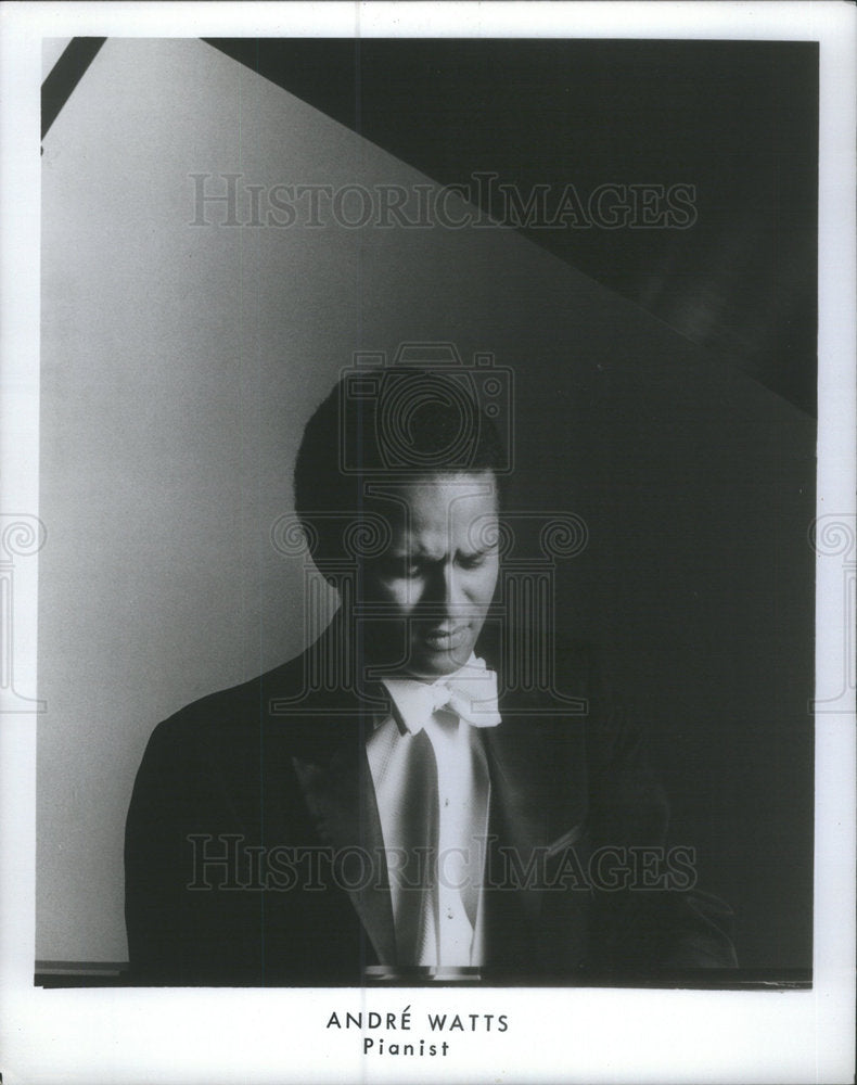 Press Photo Andre Watts classical pianist professor Indiana University - Historic Images