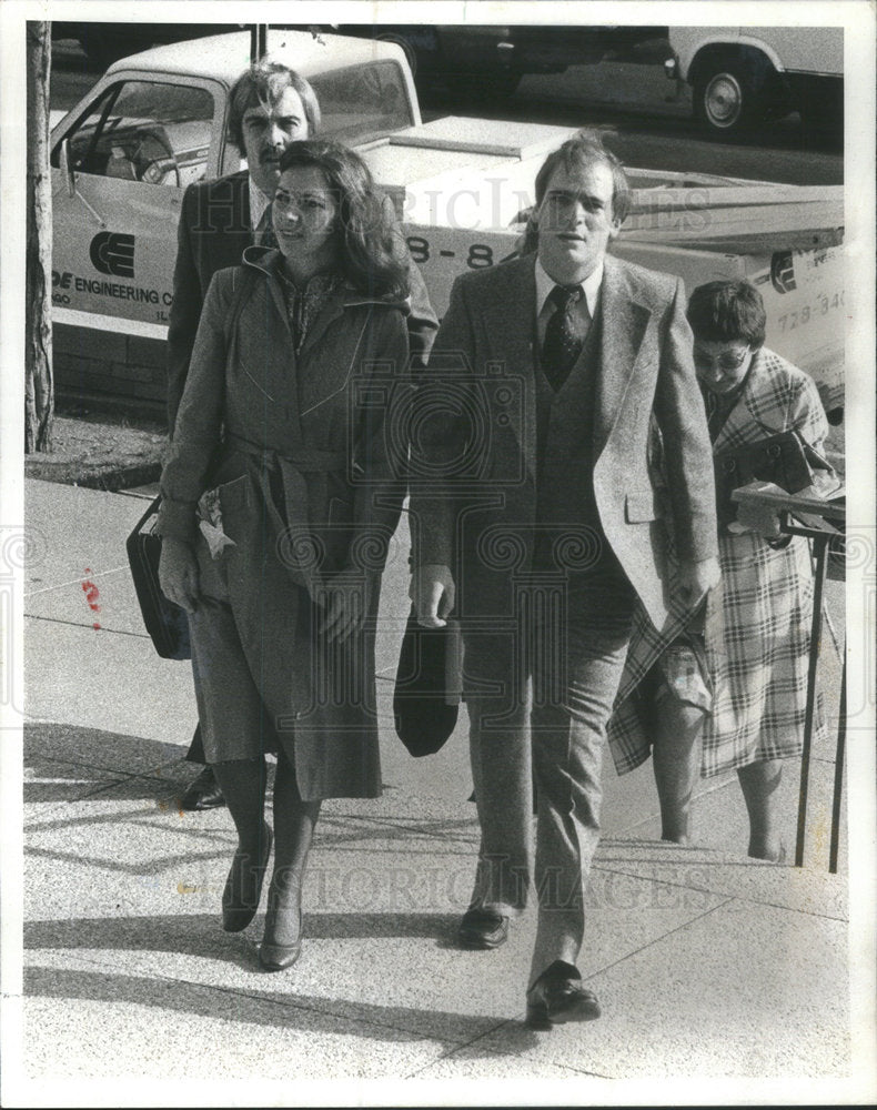 1978 Press Photo High School Teacher Nola Jean Trial Murder Husband - Historic Images