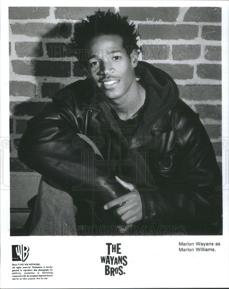 1995 Press Photo Comedian Marlon Wayans As Marlon Williams - Historic Images