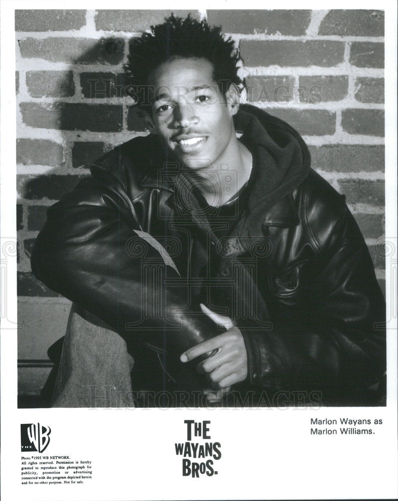 1996 Press Photo Marlon Wayans American Actor Comedian Writer Director - Historic Images