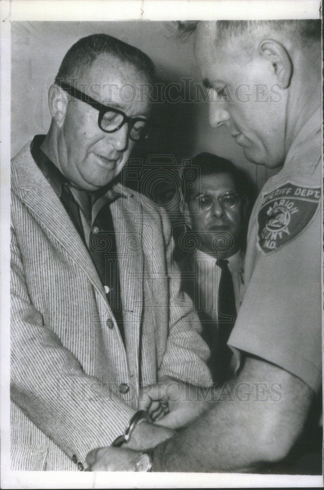 1960 Virgil (Red) Smith, former State Highway Chairman Arrested - Historic Images