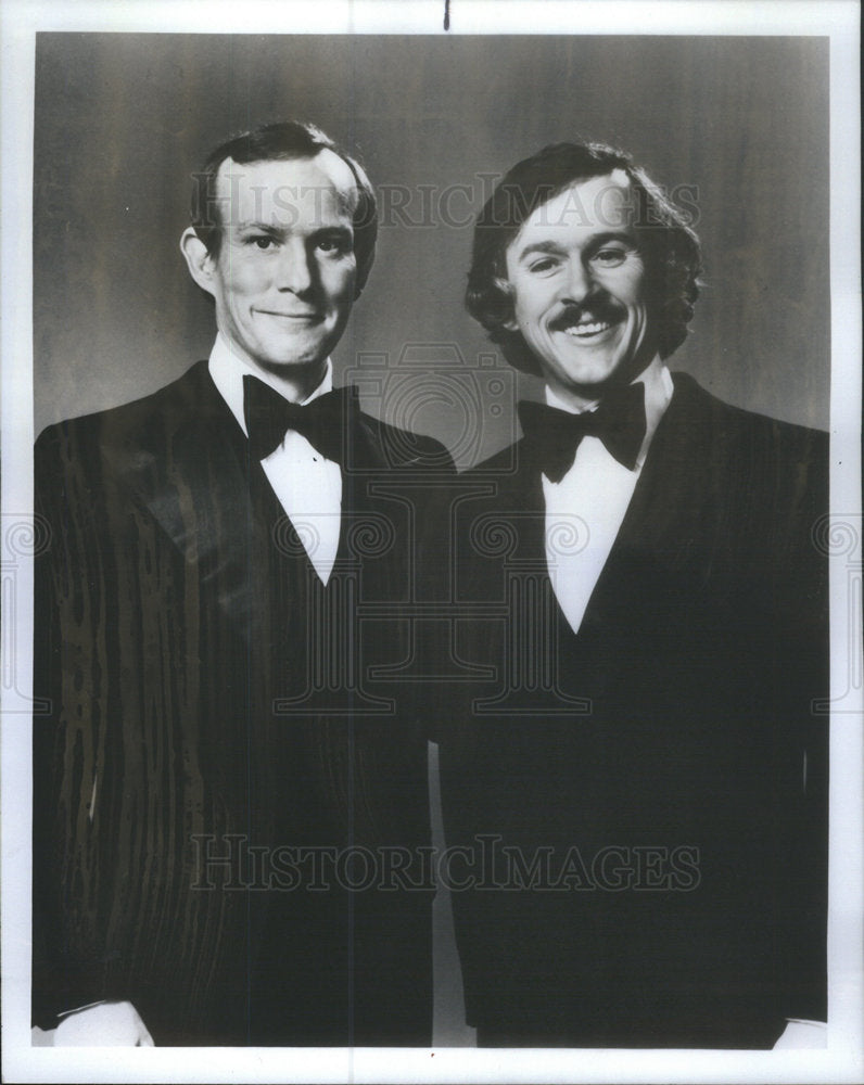 1984 Press Photo Smothers Brothers Tom Dick American singers musicians comedians - Historic Images