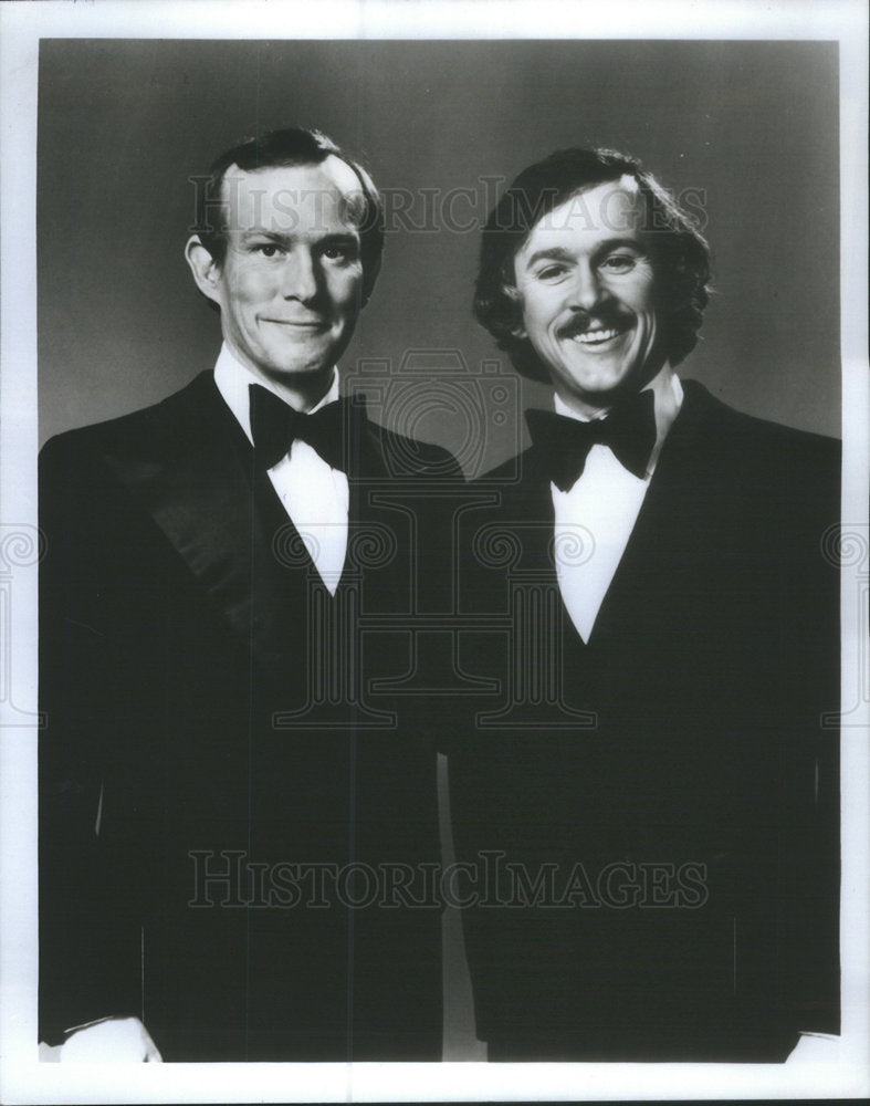 1985 Press Photo The Smothers Brothers American Singers &amp; Comedians - Historic Images