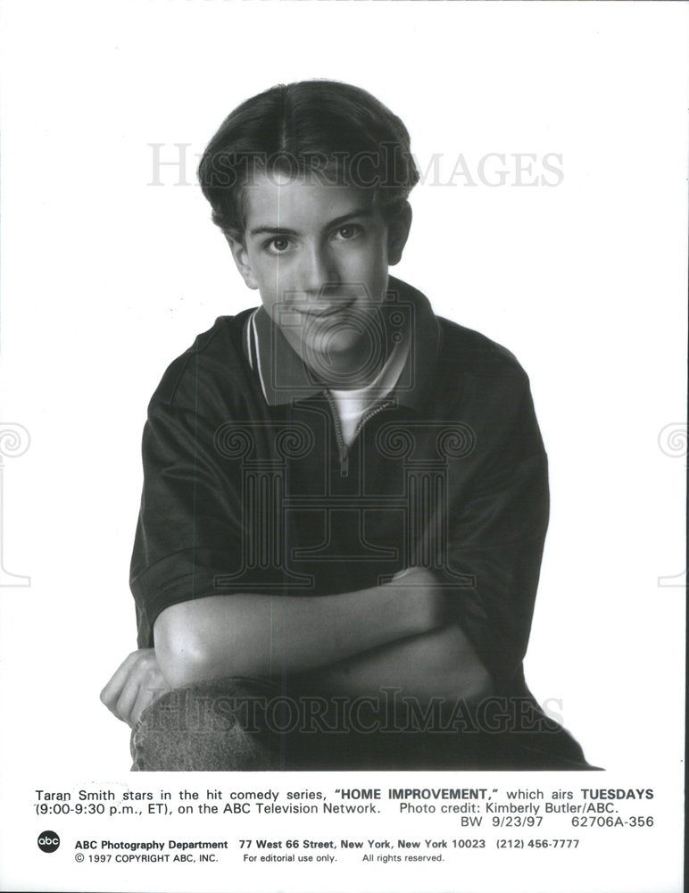 1997 Press Photo Taran Smith Home Improvement ABC Television Network Kimberly - Historic Images