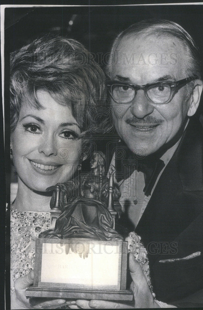 1971 Press Photo Barabara Rush Winner of Sarah Siddons Award - Historic Images