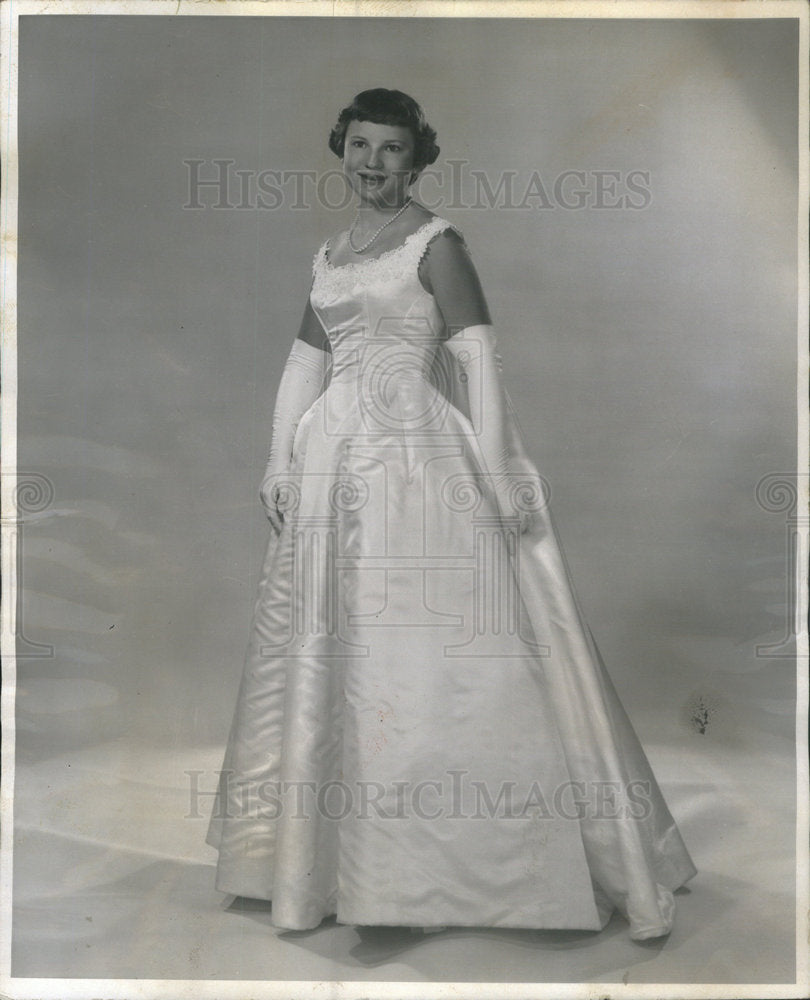 1958 Diana Joy Stratton Married High School Sweetheart Number Father - Historic Images