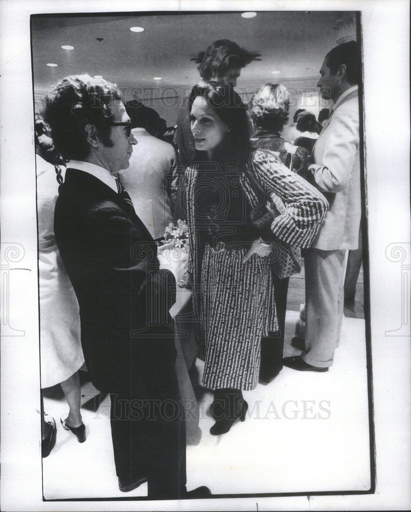 1976 Press Photo Diane von Furstenberg Belgian American Fashion Designer - Historic Images